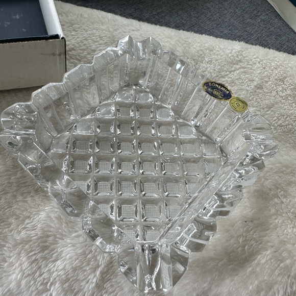 Bohemia Crystal Ashtrays - Picture 2 of 5